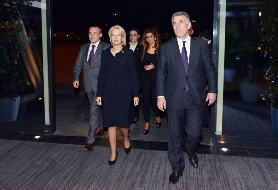 Председатель Сейма Латвии прибыла с визитом в Азербайджан