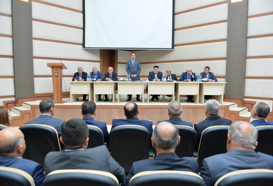 Lənkəranda “Milli mənəvi dəyərlərimizin qorunmasında ictimaiyyətin rolu” mövzusunda regional konfrans keçirilib