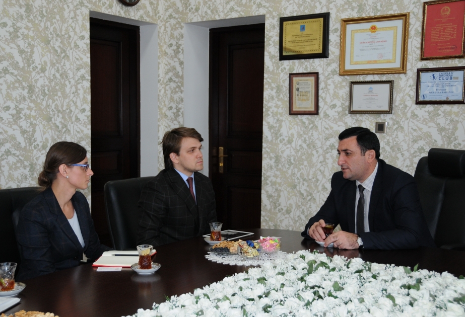 Representatives of Polish Ministry of Science visit Azerbaijan State University of Oil and Industry