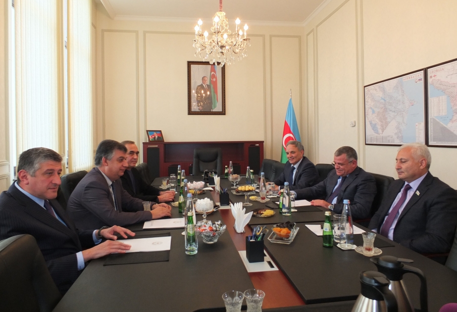 Azerbaijan`s parliamentary delegation visits the country`s Embassy to Georgia