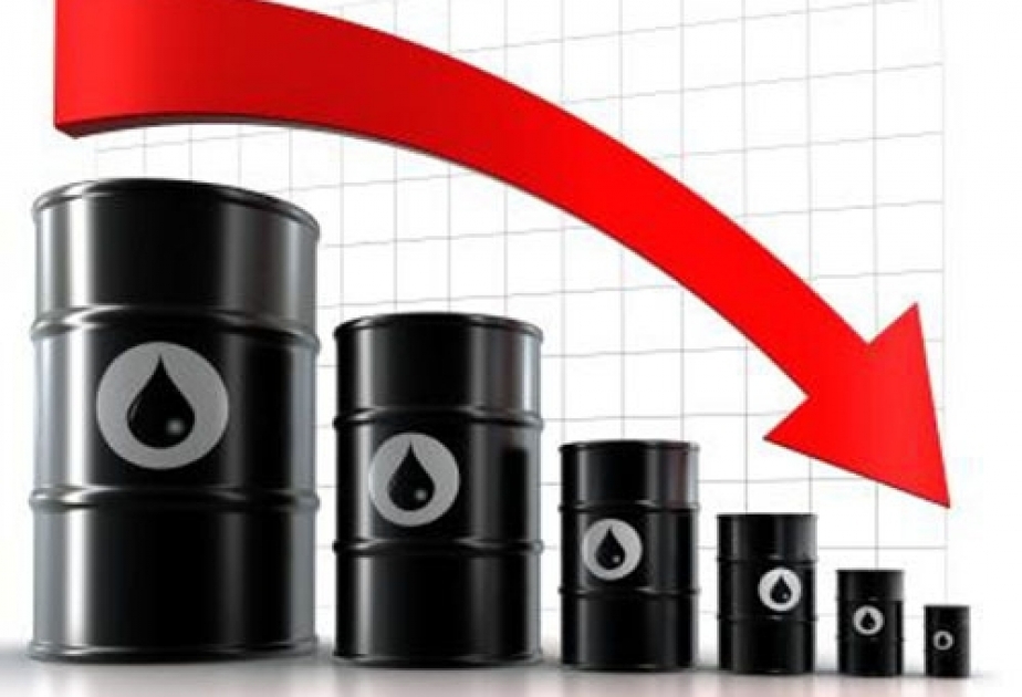 Oil price falls on world markets