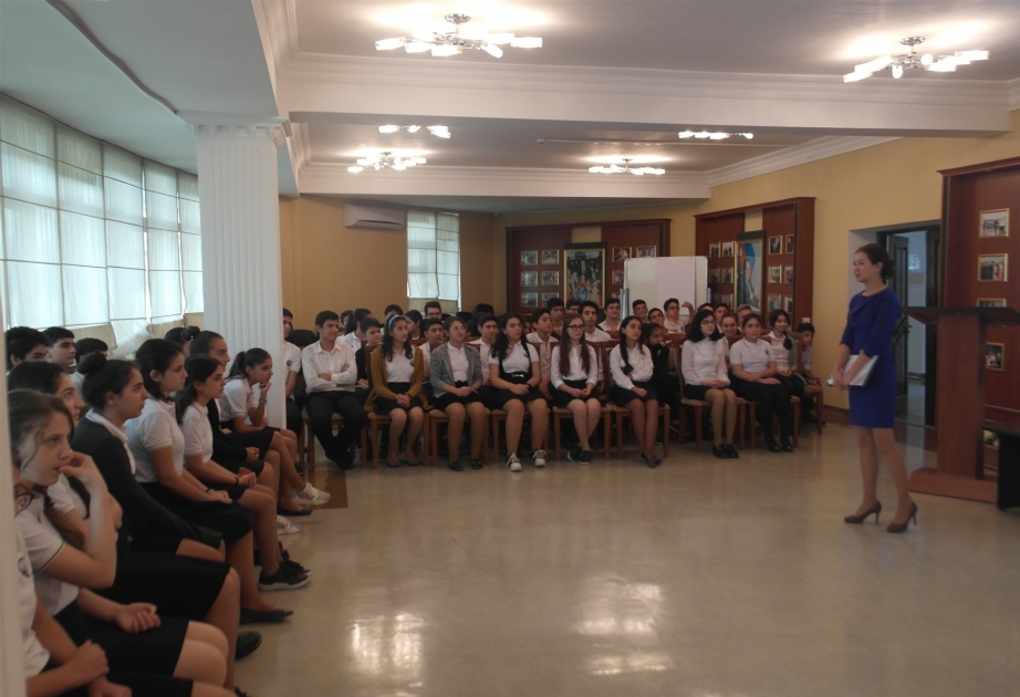 Czech Education Center’s reps visit Lyceum named after Academician Zarifa Aliyeva