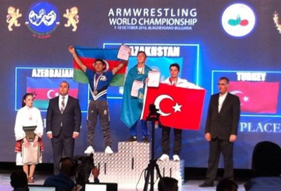 Qol güləşi üzrə dünya çempionatında komandamız 10 medal qazanıb