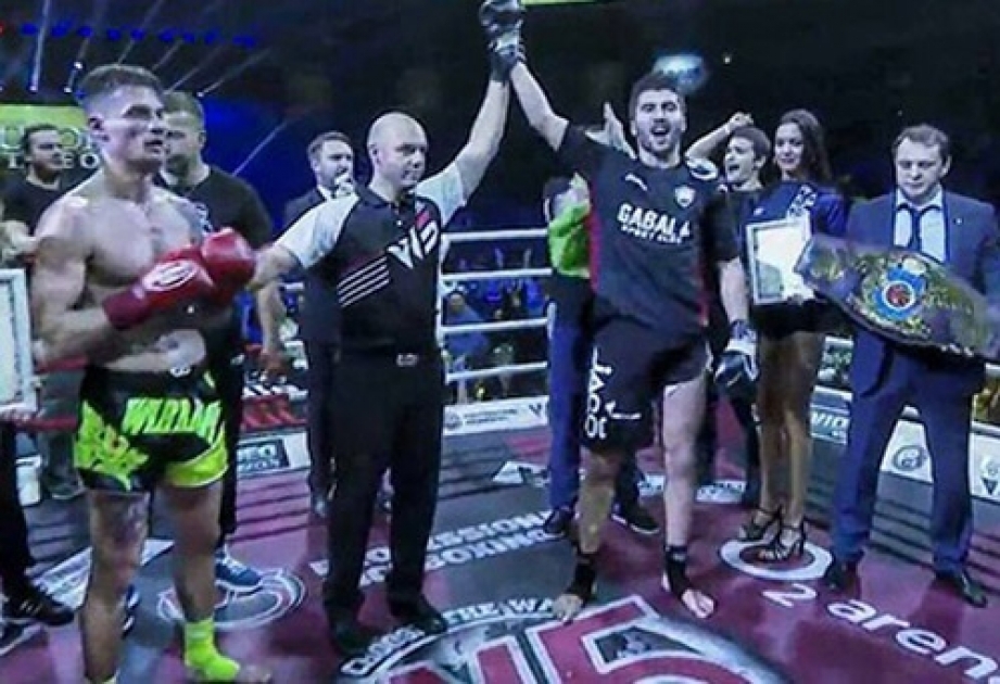 Azərbaycan döyüşçüsü MMA üzrə Avropa çempionu olub