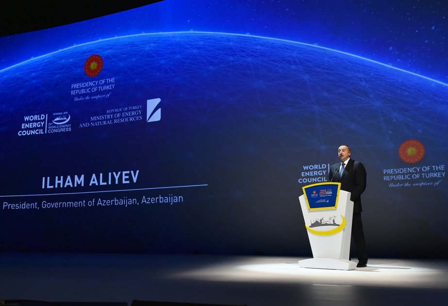 23rd World Energy Congress starts in Istanbul President Ilham Aliyev attends the Congress VIDEO