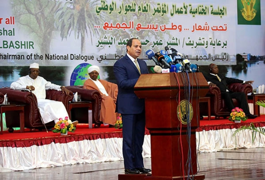 Президент Египта примет участие в национальном диалоге в Хартуме