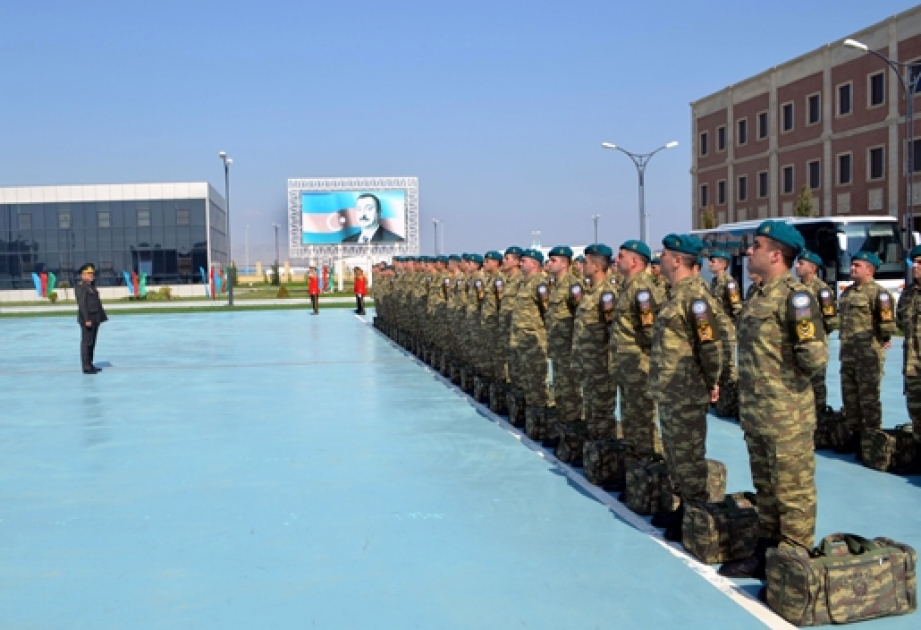 Azərbaycan sülhməramlılarının bir qrupu Əfqanıstana yola salınıb