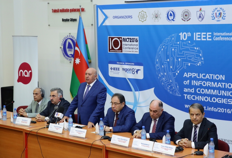 В Баку проходит X международная конференция «Применение информационно-коммуникационных технологий» ВИДЕО