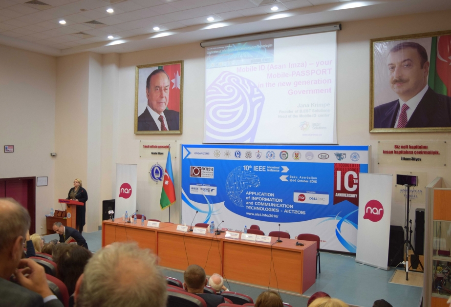 “Asan İmza” Bakıda keçirilən “AICT 2016” konfransında təqdim edilib