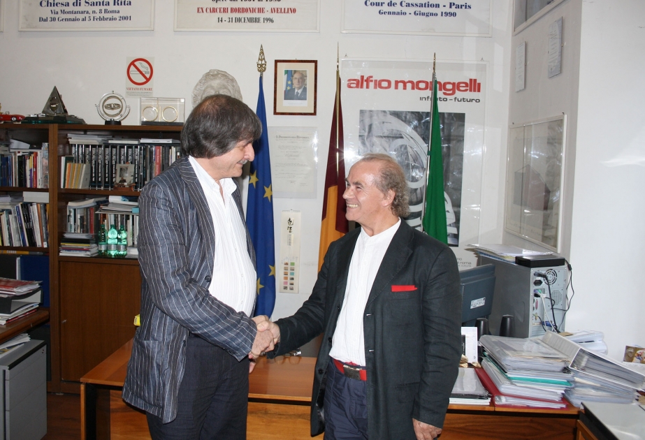 L’Azerbaïdjanais Ferhad Khalilov devient Professeur honorifique de l’Université des Beaux-Arts de Rome