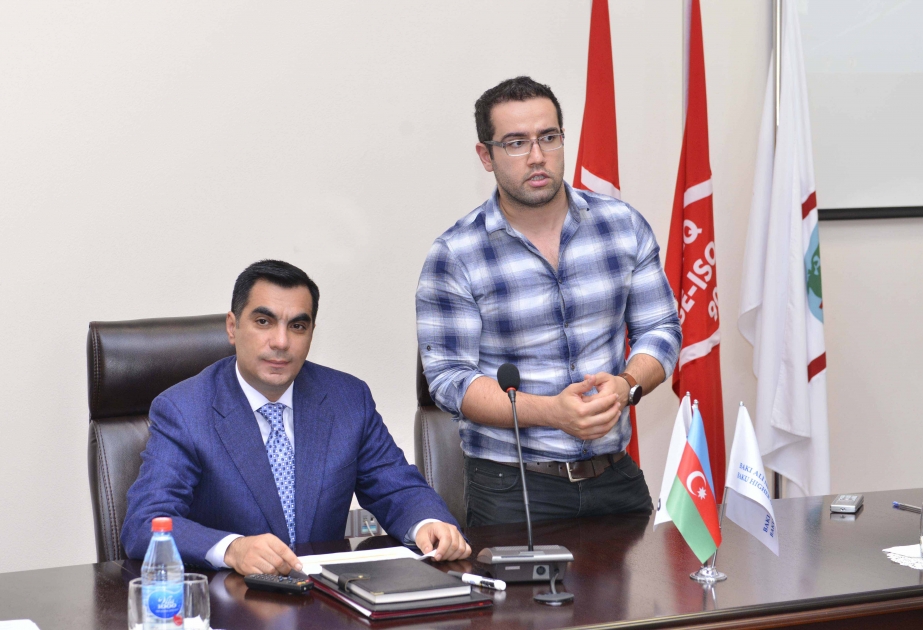 Presentation of Young Robotic Engineers Project held at BHOS