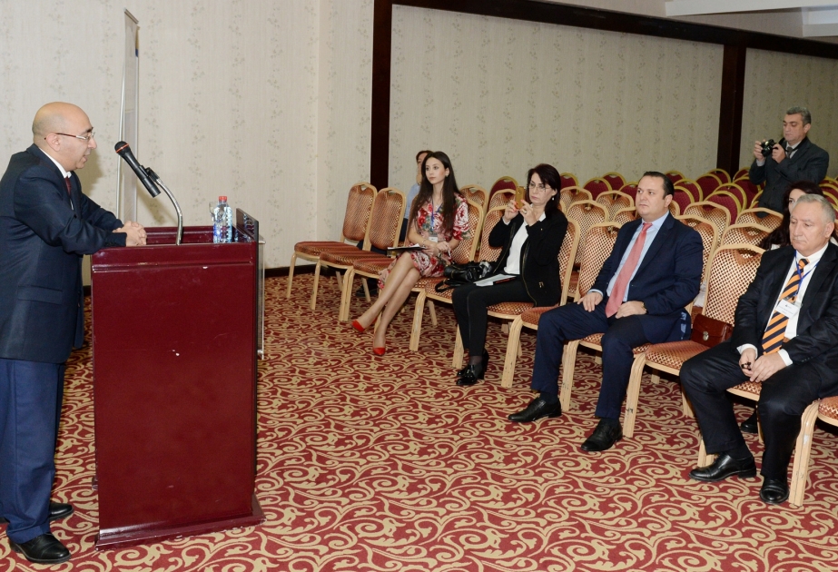 Azərbaycanın dövlət müstəqilliyinin bərpasının 25 illiyinə həsr olunan simpozium keçirilib