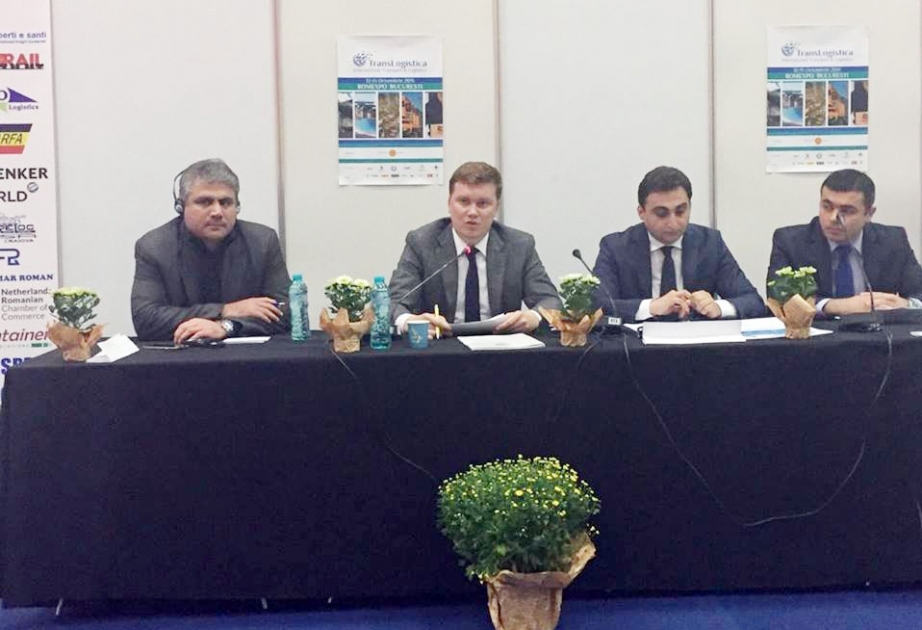 Azerbaijani delegation attends international Eurasia multimodal logistics conference in Romania
