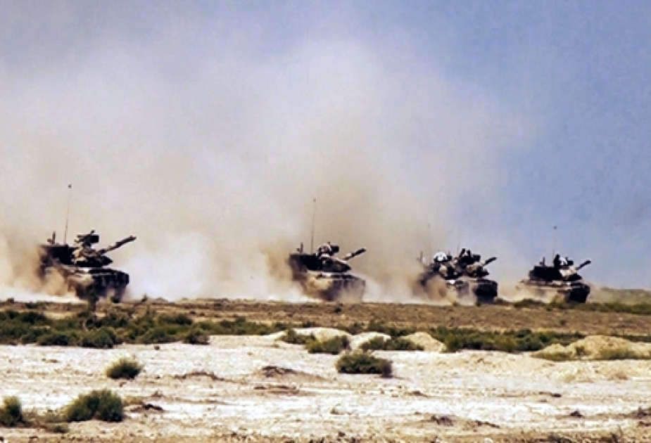 Tank bölmələri döyüş vərdişlərini təkmilləşdirir VİDEO