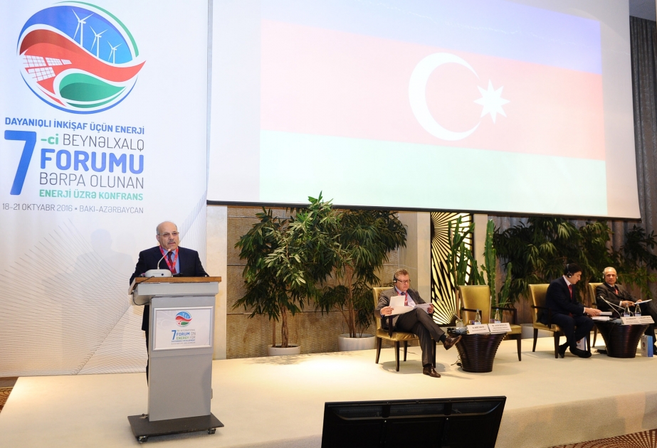 Bakıda “Dayanıqlı inkişaf üçün enerji” VII Beynəlxalq Forumu keçirilir [YENİLƏNİB] VİDEO