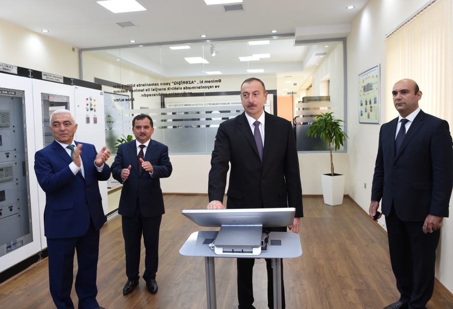 Inauguration d’une sous-station électrique à Gazakh VIDEO