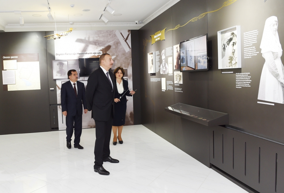 Le nouveau bâtiment du Musée d’histoire et d’ethnographie de Gazakh mis en service VIDEO