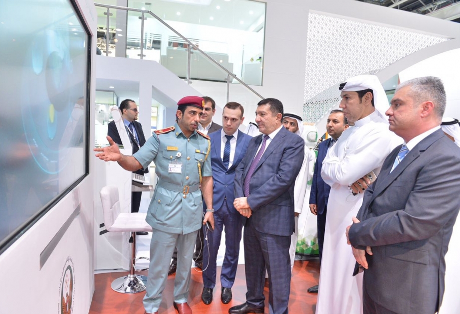 Azerbaijani delegation visits GITEX-2016 exhibition in Dubai