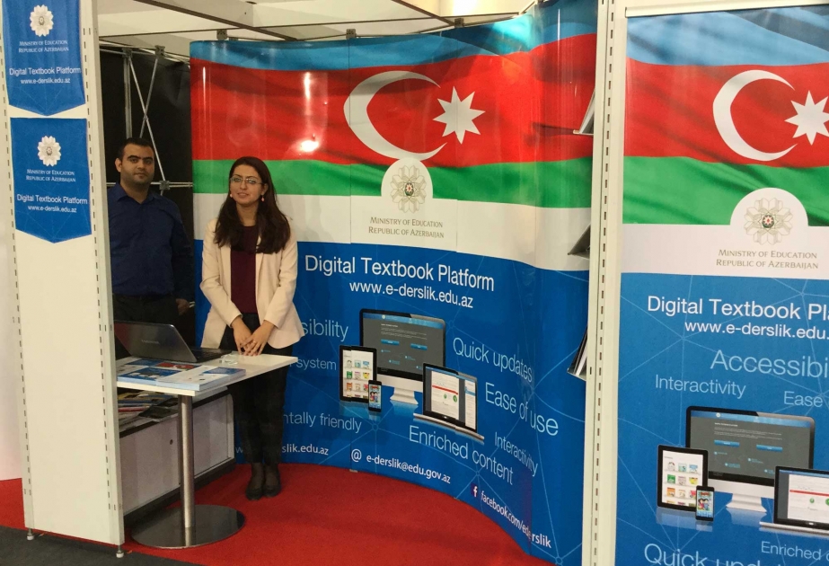 Frankfurt Book Fair displays Azerbaijani e-textbooks