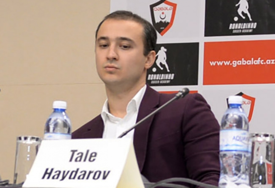 Tale Heydərov: Ronaldinyonun adını daşıyacaq akademiya gənclərdə futbola marağı artıracaq