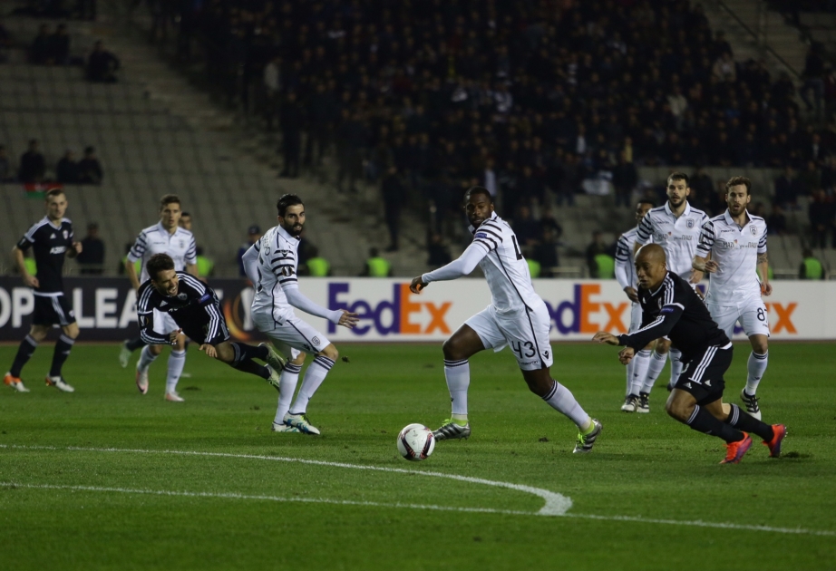 FC Qarabag beat PAOK 2-0 in Baku