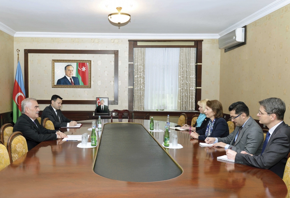 Встреча в Верховном Меджлисе Нахчыванской Автономной Республики

