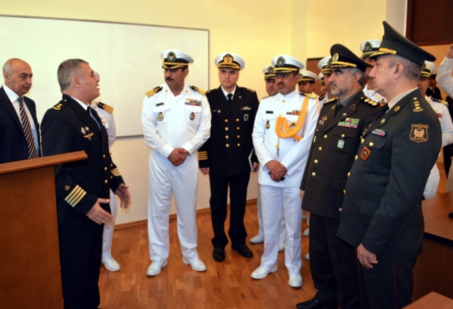 İran nümayəndə heyəti Heydər Əliyev adına Azərbaycan Ali Hərbi məktəbində olub