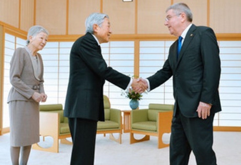 Tomas Bax İmperator Akihito ilə “Tokio-2020” Olimpiadasına hazırlığın gedişini müzakirə edib