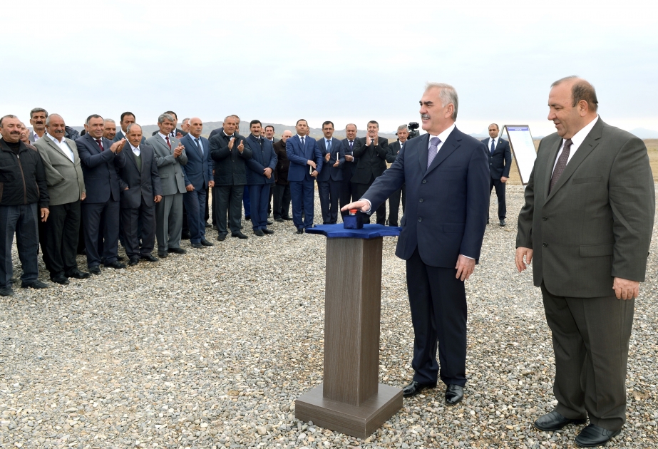 Closed irrigation system launched in Kangarli, Nakhchivan