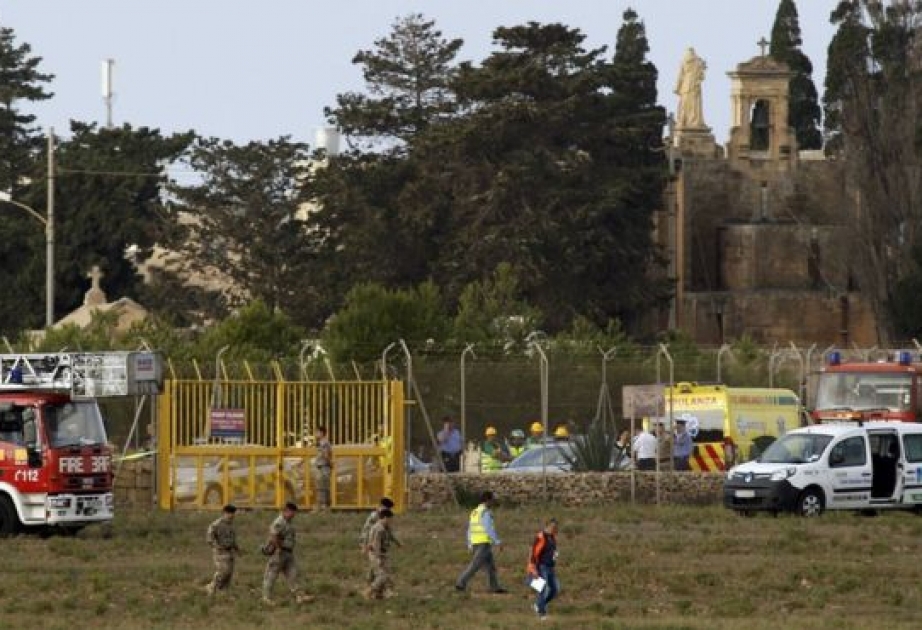 Plane crashes in Malta killing five
