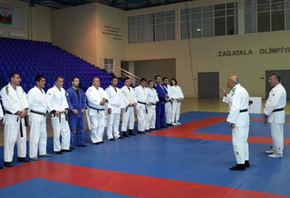 Zaqatalada cüdo məşqçiləri üçün seminar keçirilib