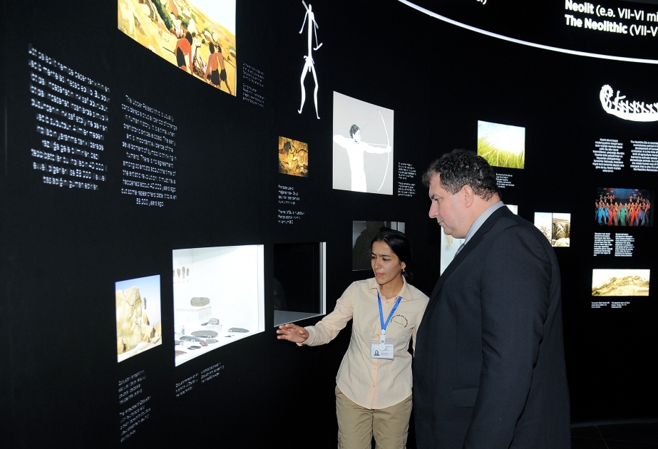 Croatian President visits Gobustan State Reserve