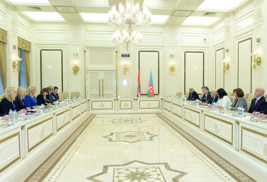Les relations Azerbaïdjan-Croatie sont au niveau de partenariat stratégique