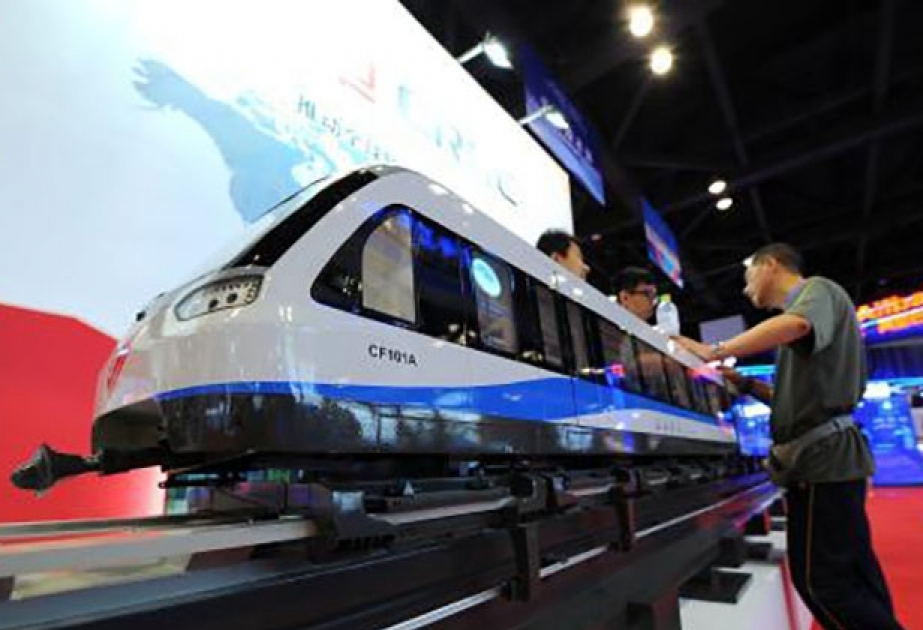 中国研发的新型列车时速将达到600公里