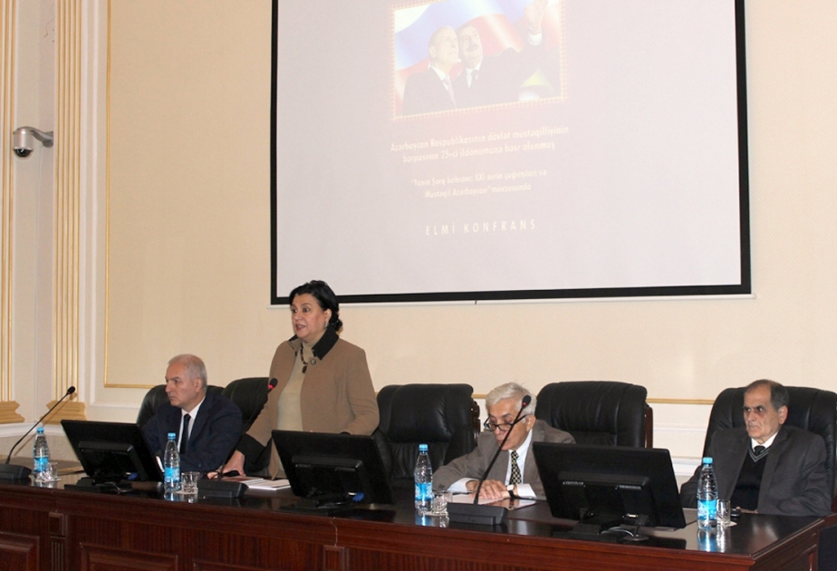 “Yaxın Şərq böhranı: XXI əsrin çağırışları və müstəqil Azərbaycan” mövzusunda elmi konfrans keçirilib