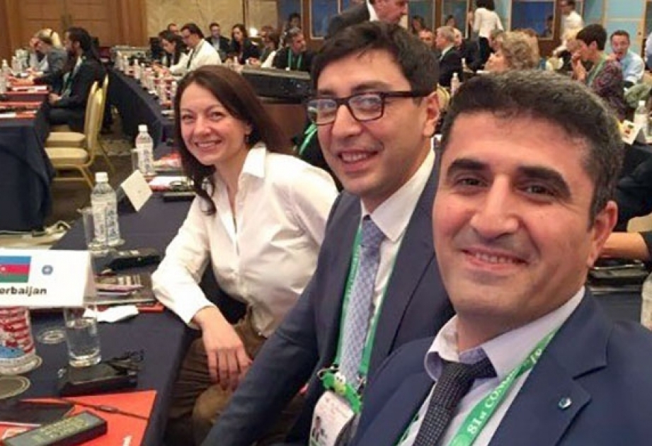 Generalsekretär des Aserbaidschanischen Turnverbandes mit internationalem Preis ausgezeichnet
