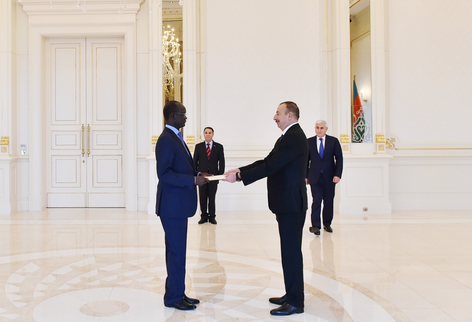 President Ilham Aliyev received credentials of South Sudanese Ambassador VIDEO