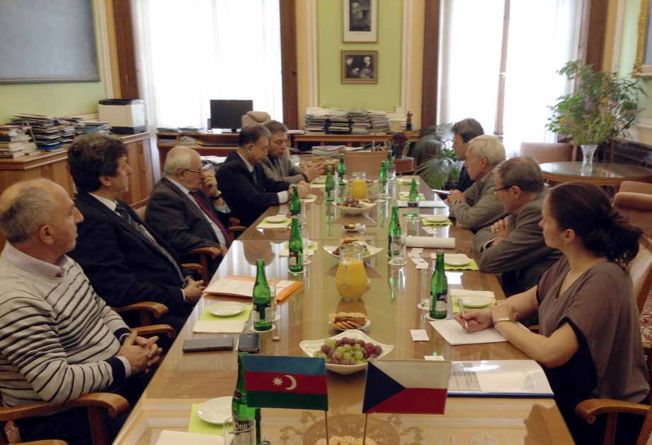 President of Azerbaijan National Academy of Sciences visits Czech Republic