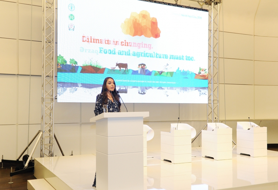 Veranstaltung gewidmet dem Welternährungstag im Heydar Aliyev Center
