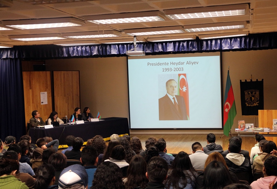Meksika universitetində Azərbaycan ilə bağlı təqdimat keçirilib