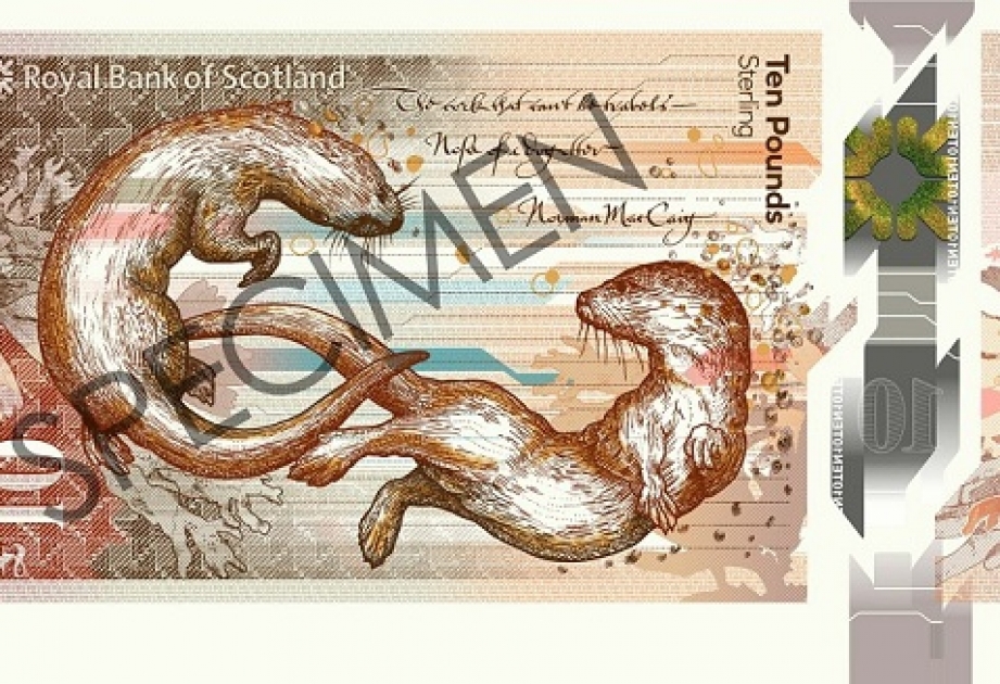 “Royal Bank of Scotland” 5 funt nominalında plastik banknot dövriyyəyə buraxıb
