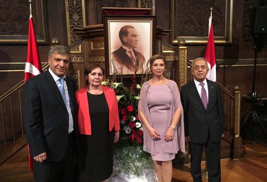 Danimarkadakı Azərbaycan diasporu Türkiyənin milli bayramı ilə bağlı tədbirdə təmsil olunub