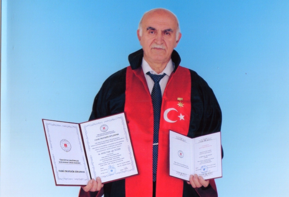 Un scientifique azerbaïdjanais élu professeur honoraire de l’Académie internationale des sciences pour les études turques