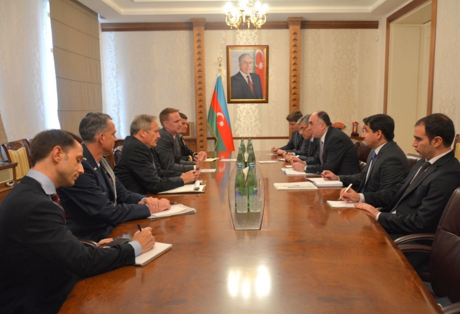 Azerbaijani FM meets US Deputy Assistant Secretary of Defense