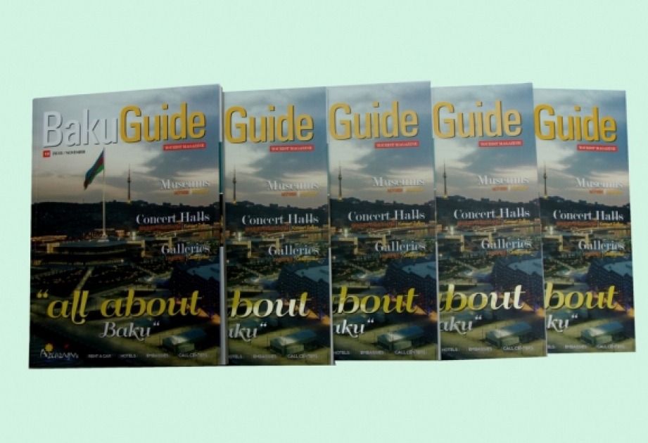 “Baku Guide” bələdçi kataloqunun noyabr nömrəsində...