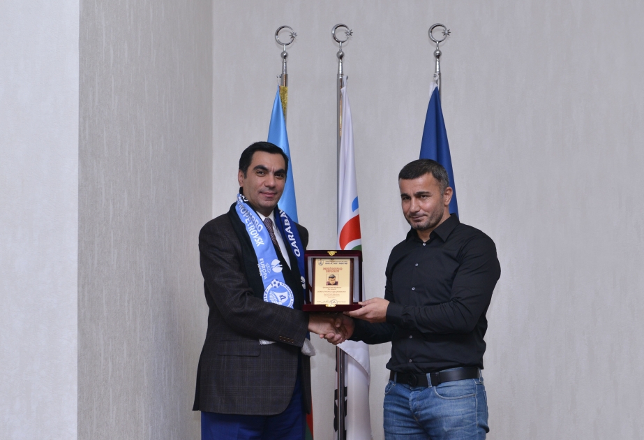 Manager of FC Qarabağ Gurban Gurbanov visited BHOS