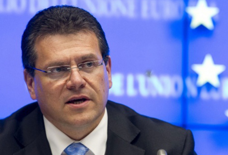 Maroš Šefčovič: Das Projekt "Südlicher Gaskorridor" wird fachgerecht durchgeführt