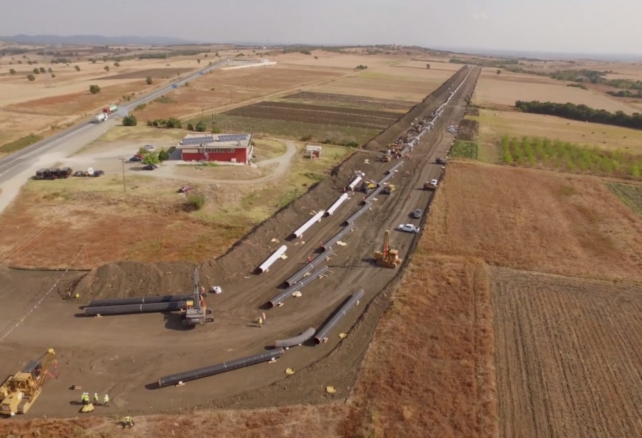 TAP : 30 km de tubes soudés en Grèce