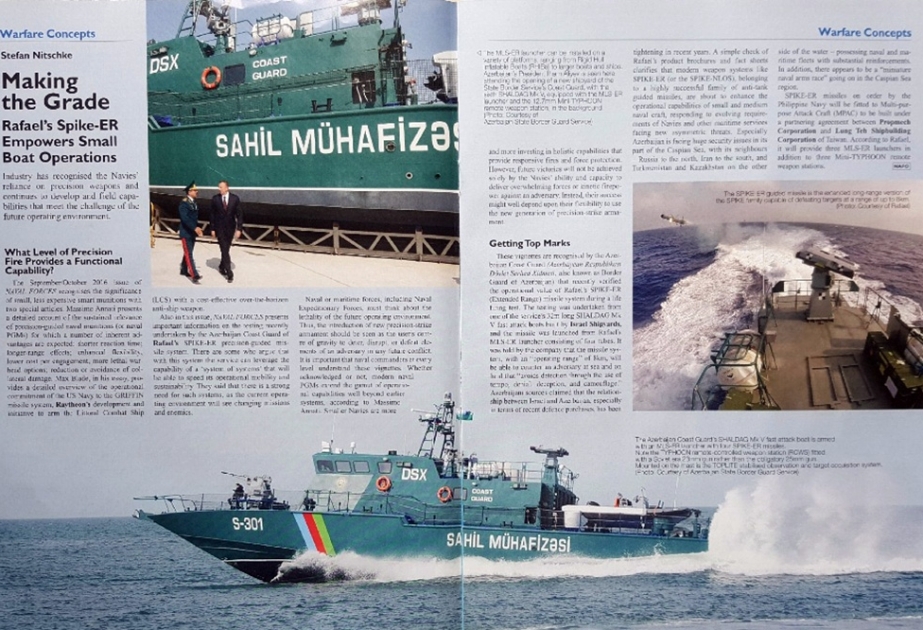 İndoneziyanın “Naval Forces” jurnalında “ADEX-2016” Azərbaycan müdafiə sərgisindən bəhs olunub