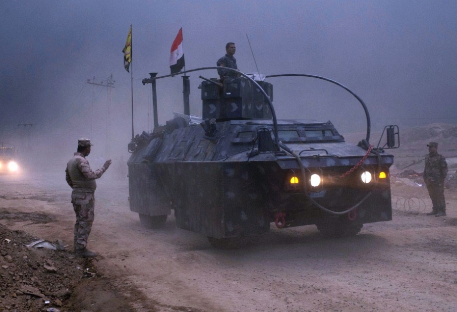 İraq ordusu Mosulun mərkəzinə doğru irəliləyir